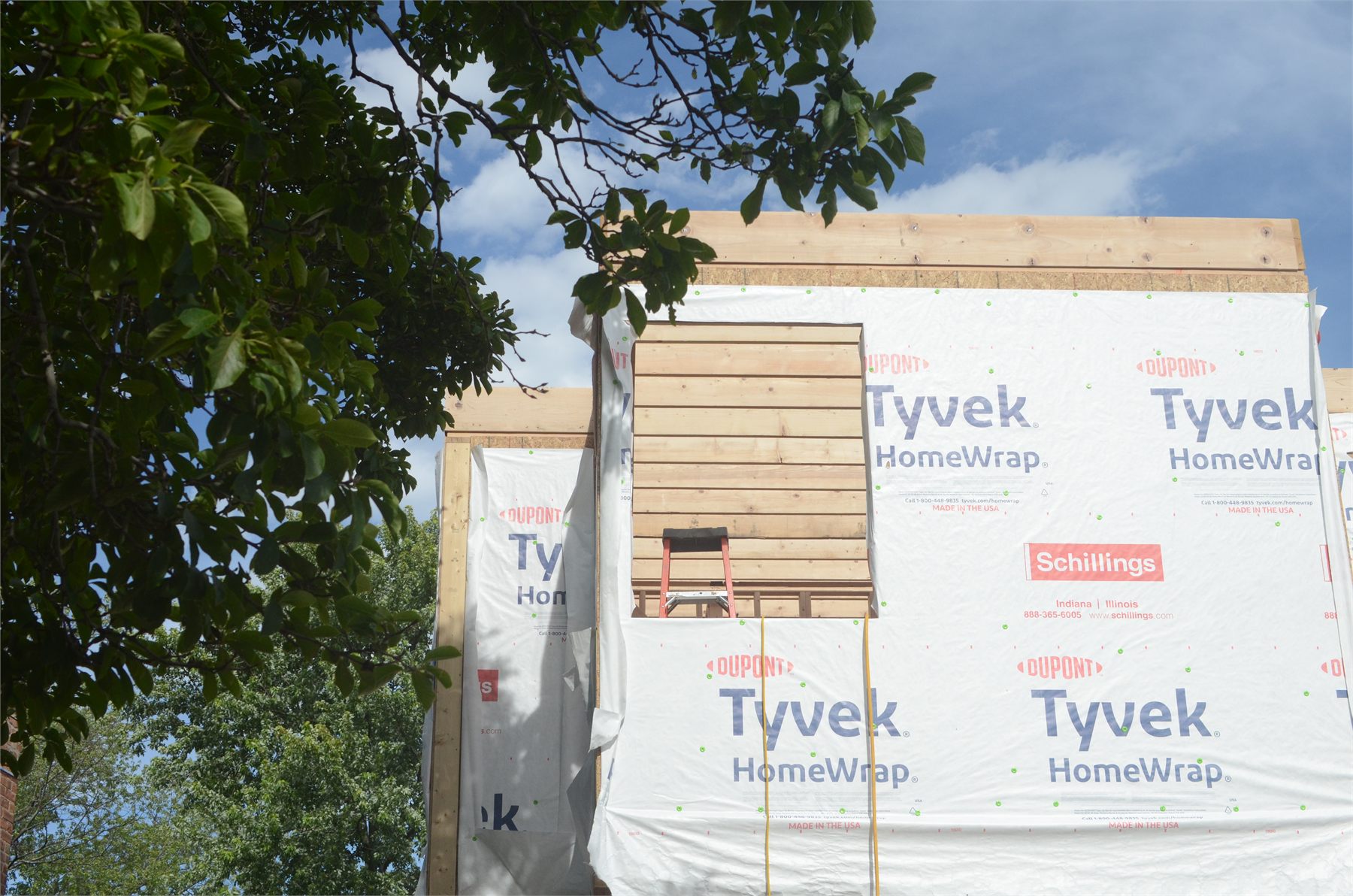 Wohnhaus im Neubau für moderne Elektroinstallationen